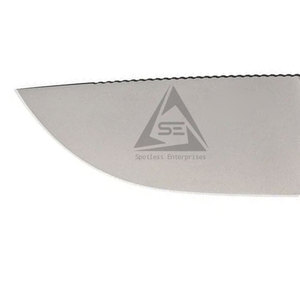 Couteaux à lame fixe personnalisés avec logo, manche en bois de haute qualité, fabrication OEM, lame en acier inoxydable et damas - Product Image 3