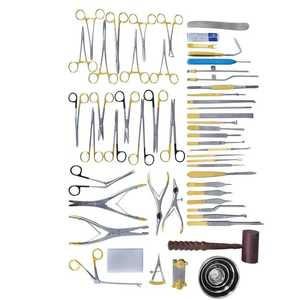 Ensemble d'instruments chirurgicaux réutilisables en acier inoxydable Salaar Industry pour rhinoplastie, 52 pièces, certifié CE, pour le remodelage du nez, garantie à vie - Product Image 2