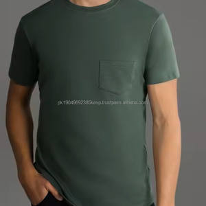 Camisetas de Hombre Estilo Pocket, Nueva Colección, Corte Ajustado, Todos los Colores, Secado Rápido, Ideales para Fiestas, Cómodas, Lisas, 2026 - Product Image 1