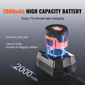 Sonda Elettrica per Scarichi 12V, Senza Fili, 25FT, con Alimentazione Automatica 3/4"-2, per Rimozione Intasamenti Tubazioni, Compatibile con Trapano Elettrico 12V - Product Image 5