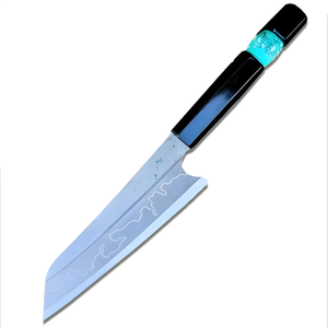 มีดครัวดามัสกัสแบบมืออาชีพ ผลิตตามสั่ง ยี่ห้อ PRESTIGE BLADES ทนทาน ผลิตด้วยมือ ใช้ได้ทั้งมือซ้ายและขวา ดีไซน์ทันสมัย สไตล์ญี่ปุ่น - Product Image 3