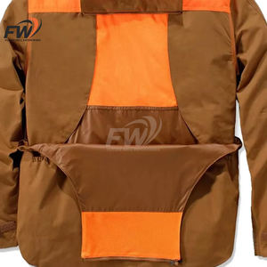 Chaqueta Ligera Personalizada para Hombre, Impermeable, Transpirable, Naranja, Ropa de Caza, Chaqueta de Pesca, Chaqueta de Camuflaje para Exteriores - Product Image 2