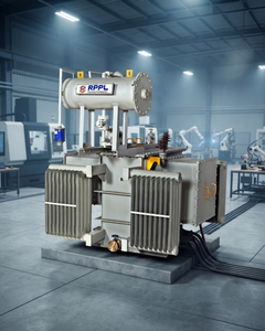 Transformador de Potencia Trifásico Sumergido en Aceite RPPL de 300kV a 11kV, Tipo Carcasa, Bobina de 50Hz, Equipo para Aplicaciones Industriales - Product Image 6