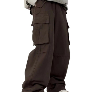Cheap Price Men's Trousers <b>Work</b> Outdoor Hiking Casual Men <b>Cargo</b> <b>Pants</b> Youth Casual Mid-Waist Slim Fit Washed <b>Pants</b> - Product Image 1