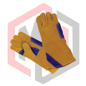 Guantes de Soldadura de Fibra de Carbono Para-Aramida para Soldadura TIG/MIG, Resistentes al Fuego, Anticorte, Antideslizantes, Antiestáticos, Protección Térmica de 7mm - Product Image 3