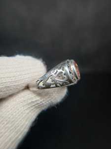 Sterling Silver 925 Boho Mixed Stone <b>Ring</b> Size 9 5 Handmade Gemstone <b>Ring</b> Statement Jewelry Gift Women - Product Image 6