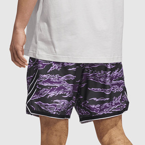 Shorts de sport décontractés pour hommes, de qualité supérieure, à devant uni, respirants, à séchage rapide, légers, pour la course à pied, l'entraînement, en coton élastique - Product Image 3