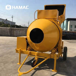 Prix d'usine JZR500 Bétonnière mobile diesel de 500 litres Capacité de déchargement 500L à vendre - Product Image 4