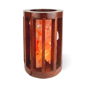 Lampe au sel de l'Himalaya en gros cristal de roche naturel sculpté à la main lumière saine décoration relaxante OEM ODM en vrac de haute qualité - Product Image 3