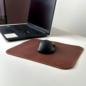 Classic Executive Leather <b>Mouse</b> <b>Pad</b> High Quality Desk Blotter Mat For Professional Office Environment Supply LMPD-0051C - Product Image 1