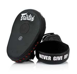 Nuevo Modelo Fairtex Focus Mitt, Equipo de Entrenamiento Resistente, Almohadilla de Boxeo Fairtex con Diseño Never Give Up, CP-FM-12 - Product Image 6