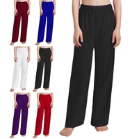 Pantalons de danse liturgique pour garçons de 6 à 16 ans, vêtements de danse pour la danse de louange, costumes pour les spectacles sur scène, vêtements de danse lyrique