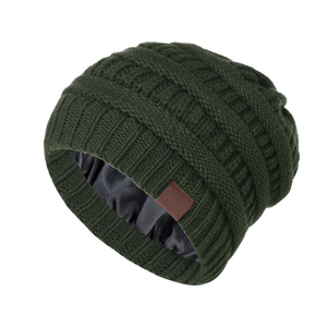 Unisex Knit Beanie Hat Soft Loose Fit <b>Winter</b> <b>Cap</b> Casual Warm Skull <b>Cap</b> Fashion Headwear for Women Men Daily Street Wear - Product Image 3
