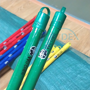 Wooden <b>Broomstick</b> with PVC Head Goods for Loading in Vietnam - Product Image 5