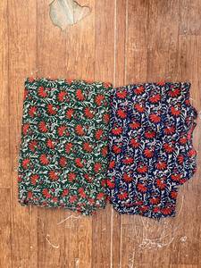 Tela de algodón con estampado floral multicolor, estilo bohemio, bolsa de cosméticos impresa para coser, bolsa de regalo, bolso tote. - Product Image 3