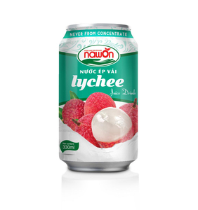 NAWON Lychee 330ml Purée de litchi en conserve de haute qualité, fraîche, en vrac, bouteille, durée de conservation de 24 mois - Product Image 1