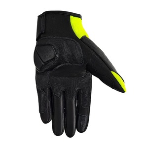 Gants de moto en cuir véritable pour sports de plein air, cyclisme, protection tactile, doigts entiers, course de moto - Product Image 3