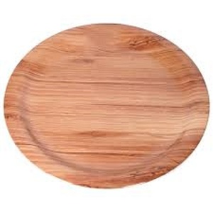 Acacia Wooden Serving <b>Plates</b> Handmade Solid Minimalist Design Dining Table Dishes & <b>Plates</b> Platter On Sale - Product Image 3