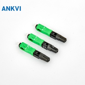 ตัวเชื่อมต่อไฟเบอร์ออปติกแบบเร็ว 1301-2 LN-01 SC APC ความสูญเสีย 0.3dB สำหรับสายดรอป FTTH ประกอบในสนาม - Product Image 1