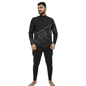Blaze Fight Wear Invierno 100% Algodón Transpirable Logotipo personalizado Chándal deportivo para hombre para gimnasio Yoga Correr - Product Image 2