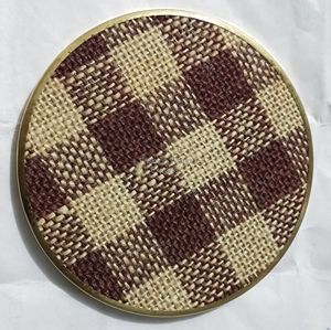 Ensemble de sous-verres en pierre écologiques faits à la main, résistants à la chaleur, en pierre tissée, épaisseur 6 mm, diamètre 100 mm, style moderne - Product Image 6