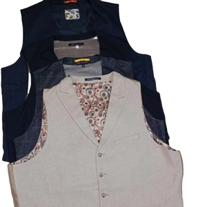 Vente en gros de gilets chauffants sans manches avec logo personnalisé et patchwork à la mode gilets d'hiver pour hommes - Product Image 2