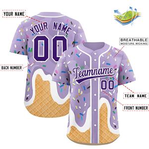 Maillots de baseball personnalisés à manches courtes avec appliques et strass, sublimation de haute qualité, logo frontal – Offre spéciale - Product Image 2