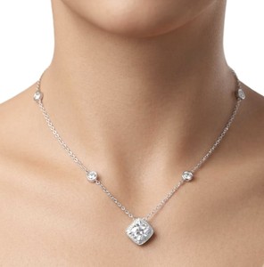 DEF Color VS VVS Clarity Round Lab Grown Diamond <b>Pendant</b> Necklace IGI Certified 10K 14K 18K <b>Solid</b> <b>Gold</b> Minimal Bezel Set Jewelry - Product Image 6