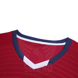 Uniforme de Fútbol de Poliéster con Servicio OEM, Ligero, de Color Sólido y Transpirable - Product Image 2