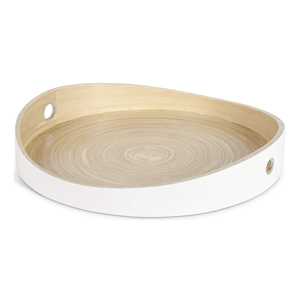 Ensemble de plateaux de service en bambou filé pastel, faits à la main, pour la cuisine et la décoration intérieure, plateaux alimentaires écologiques du Vietnam en gros - Product Image 3