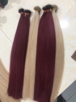 En gros 12A Remy Micro Lien Perles Double Dessiné Européen Cheveux Humains Nano Anneau Extension de Cheveux Européen