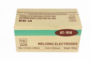 Electrodo de soldadura con revestimiento de cobre KIM TIN AWS A5.1 E7018 de 4,0mm para soldadura de acero de alta resistencia - Product Image 5