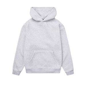 Hoodie surdimensionné en tissu épais de haute qualité, design personnalisé, en French Terry, coupe ample et ample pour homme. - Product Image 1