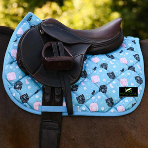Tapis de selle pour chevaux de haute qualité, sublimation, excellente qualité, tapis de selle confortables pour l'équitation, utilisation polyvalente - Product Image 2
