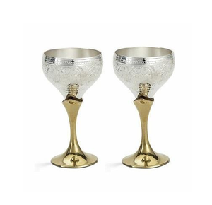 Verre à vin en cristal de haute qualité, artisanal, gravé, design moderne et luxueux, durable, cadeaux d'affaires - Product Image 1