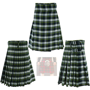 Kilt écossais pour homme en tartan MacGregor de 8 yards, fabriqué en tissu de laine acrylique, mélange durable coton/laine, kilt écossais personnalisable - Product Image 2