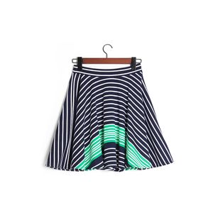 ODM Mini jupe 2 couleurs taille élastique dépouillée pour les femmes - Product Image 2