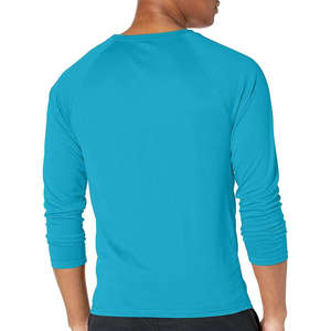 Heavyweight Cotton Long Sleeve <b>T</b> <b>Shirt</b> for <b>Men</b> O Neck Breathable Casual Streetwear - Product Image 2