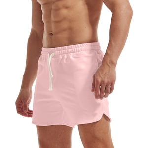 Shorts de sport pour hommes en molleton de coton tricoté 2026, personnalisables avec logo, pour hommes, garçons, motards et joggeurs - Product Image 4