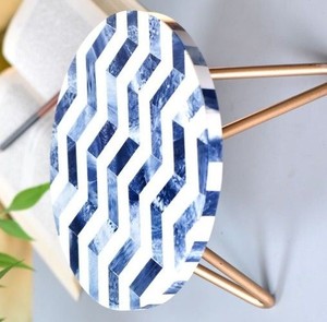Support à gâteau en bois naturel avec incrustations de os, qualité supérieure, présentoir à desserts, socle pour cupcakes de mariage, plateau de service, décoration pour fêtes à domicile - Product Image 4