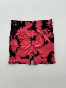 Shorts de sport taille haute sans couture pour femmes, idéaux pour le yoga et la gym, avec logo personnalisé, marque privée, OEM, ODM, vente en gros, directement de l'usine. - Product Image 3