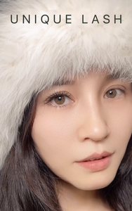 UNIQUE LASH Coréen Lash Artist Pick Fait À La Main 0.07mm Noir Mat Russe Mega Volume Faux Cils Parfait Fanning PBT - Product Image 3