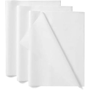 20 sacs cadeaux en papier de soie blanc sans acide de 14 pouces, 140 feuilles, emballage en vrac pour le rangement de cadeaux - Product Image 1