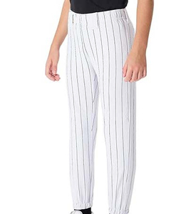 Pantalon de baseball personnalisé, durable, respirant, 100% polyester, antibactérien, évacuant l'humidité, pour hommes, femmes, entraînement d'équipe et tenue de match - Product Image 1