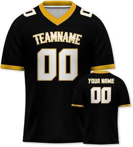 Camiseta de Fútbol Americano Personalizada, Camisetas de Práctica con Nombre, Número y Logotipo, Camiseta Deportiva para Hombres, Mujeres, Jóvenes y Niños - Product Image 6