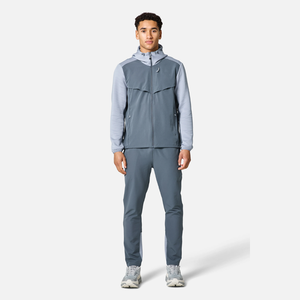 Chándal Deportivo de Marca Privada con Paneles, con Cierre de Alta Calidad, Tejido Elástico Suave de Poliéster y Spandex, Diseñado para Deportistas, OEM - Product Image 1