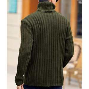Pull en tricot classique pour homme, confortable, respirant, à porter au quotidien - Product Image 3