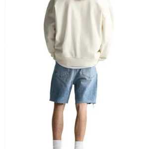 Custom Summer Streetwear Vintage <b>Short</b> Half Pants Loose <b>Work</b> <b>Shorts</b> / Fashion <b>Men's</b> Jorts Baggy Denim Jean <b>Short</b> - Product Image 4
