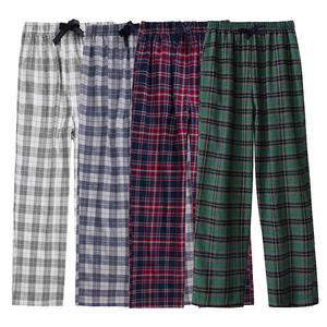 Ensemble de vêtements de détente pour homme en flanelle 100% coton de haute qualité, taille plus, hiver, confortable, ample, col châle, thermique - Product Image 2
