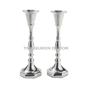 Support de bougie en aluminium avec finition laiton antique, design gaufré, fait main, prix de gros, pour la maison, taille personnalisée - Product Image 6